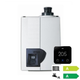 atag a244c serie ketel incl one slimme thermostaat eek installatietechniek